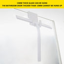 Silicone Scraping Wiper with Hook Cleaner Mirror Cleaning Soft Squeegee Brush
