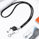 ID Card Lanyard 3 Pack Rhinestone Lanyard + Horizontal / Vertical Badge Holder