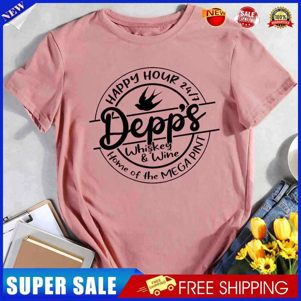 #A Home of the Mega Pint Funny Johnny Depp T-Shirt Tee