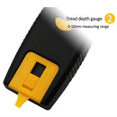 Gauge LCD Display Monitoring Tool Pressure Gauge 2-in-1 Car Tread Digital Tire