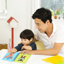 DIY Diamond Painting Animals Shape Drawing Manual Knowledge Card Kids Puzzl
