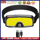 XPE COB LED Headlight Flashlight 5 Mode Outdoor Travel Camping Hiking Torch