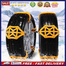 4pcs Car Tire Chains Anti-slip Snow Chains Easy Disassembly Auto Accessories