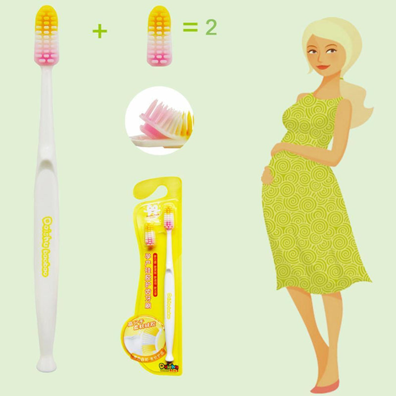Silicone Toothbrush Food Grade Pregnancy Postpartum Anti Allergy Toothbrush