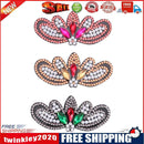 3pcs Butterfly Rhinestone Hair Clip DIY Crystal Bowknot Barrettes (Style 2)