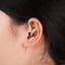 Zirconia Lightning Crystal Stud Climber Earrings Ear Wrap Crawler Hook Earrings