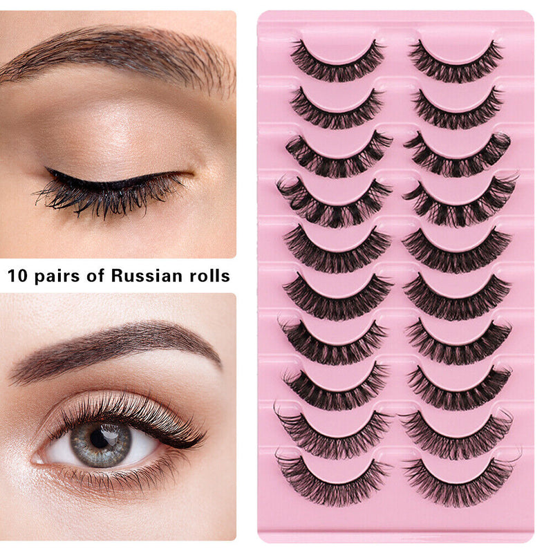 Faux Lashes Eyelashes Extension Fluffy Lashes Elevate Enlarge Eye (DH06-H5)