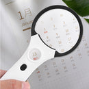 HD Reading Inspection Jewelry Magnifier w/ 4LED Handheld Magnifying Magnifier Lens