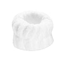 Yoga Running Wristbands for Washing Face SPA Absorbent Sweatband (White) Newly