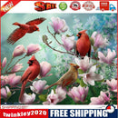 DIY Oil Painting By Number Kit Flowers Birds Hand Painted Craft Drawing