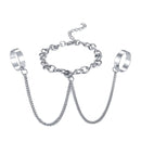 Fashion Hand Strap Jewelry Pulsera Bangle Punk Bracelet Wrist Chain Ring