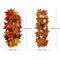 2 pc Artificial Maple Leaf Garlands Autumn Hanging Thanksgiving Christmas Z2H5