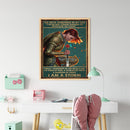 Retro Female Knight Poster Oil Paint By Numbers Kit DIY Acrylic Painting