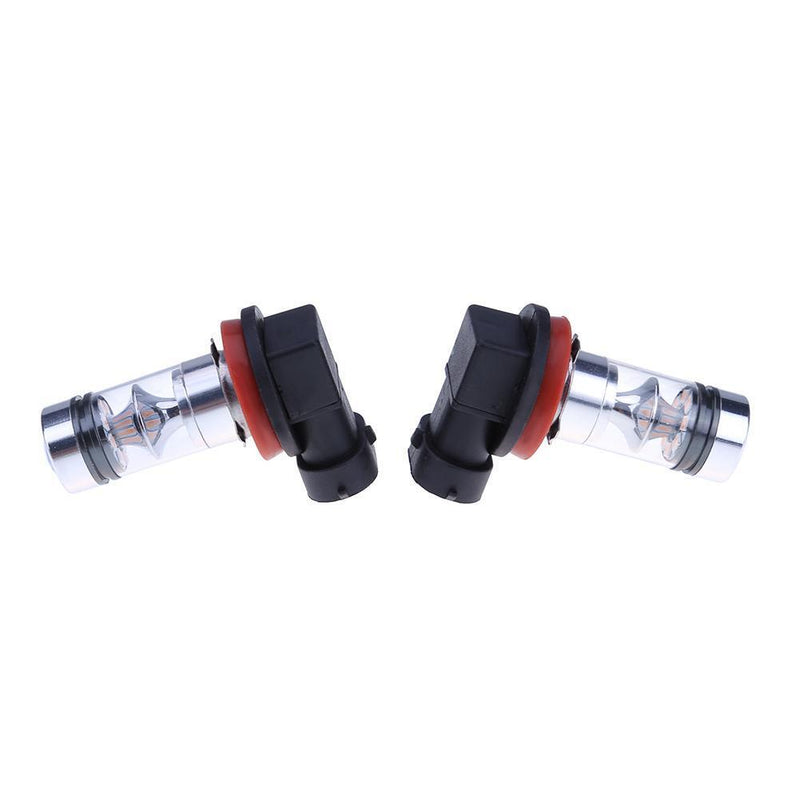 2pcs 100W DC 12V-28V H8/H11 20SMD Car Fog Lights Auto Daytime Running Lights