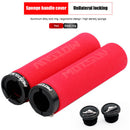 MOTSUV Bike Handlebar Cover Locking Grips Anti-skid Ultraight Lock Bar End Plugs