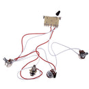 Guitar Wiring Assembly Harness 1V2T 1Jack 3-500K Pots 5Way Switch