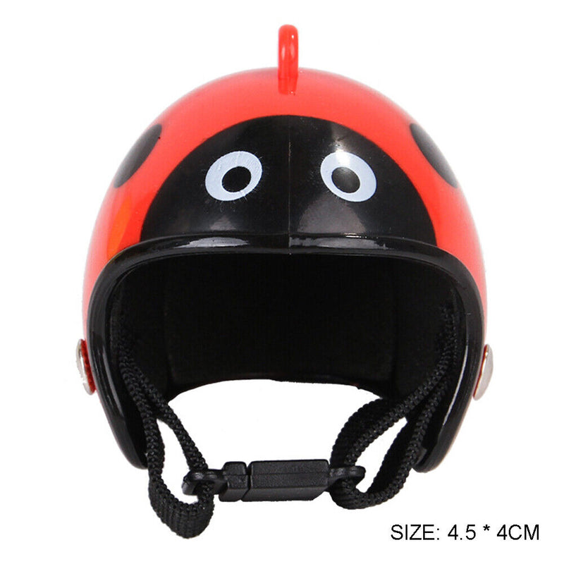 Small Pet Bird Duck Headgear Hat Cute Graffiti Chicken Helmet Poultry Supplie