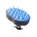 Silicone Hair Washing Comb Scalp Head Massager Hair Cleaning Tool (Black) Newly