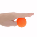Hand Grip Muscle Power Train Jelly Fitness Finger Exerciser Ball(Orange)
