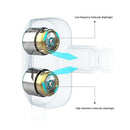 A4 In-Ear Headphone 3.5mm Plug Ergonomic Wired Earphones for Phone (Blue) Newly