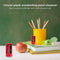 Woodwork Carpenter Pencil Sharpener Narrow Shaver Tool Stationery (Red)