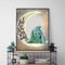 Baby Elephant on the Moon 5D DIY Full Square Diamond Painting Cartoon Mosaic Kit
