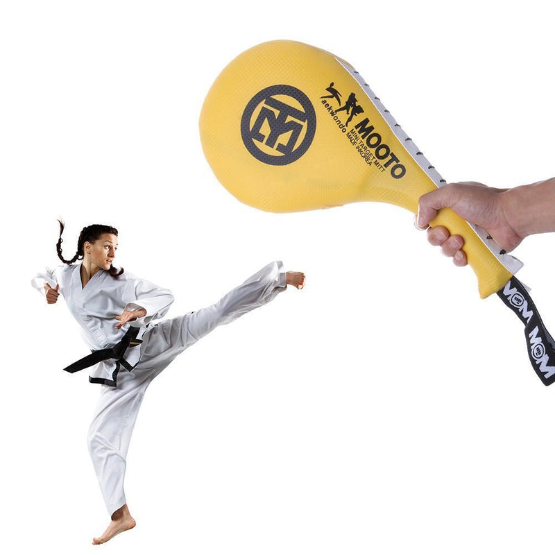 2PCS Kids Taekwondo PU Rebound Sponge Double Kick Pad Target for Training