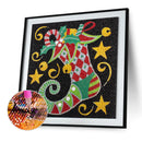 5D Special Shaped Crystal Christmas socks DIY Full Drill Diamond Painting