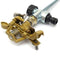 Water Sprinkler Garden Lawn Impulse Metal Spike Grass Hose 360 Degrees K1F9