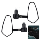 Motorcycle Side Mirrors Rear-view Mirror Handle Bar End Mirrors Reflector