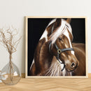5D DIY Diamond Painting Horse Full Round Drill Mosaic Art Picture of Rhinestone