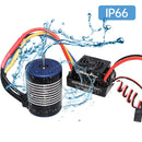 HOBBYFANS 3650 Waterproof Brushless Motor 60A ESC for 1/10 RC Cars (4300KV)
