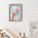 DIY Diamond Painting Kits Full Round Drill Rose Bird Mosaic Wall Home Decorat