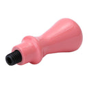 Retro Wax Sealing Stamp Wood Handle Customs Art Stamping Decor (Light Pink)