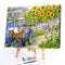 Sunflower Yard Oil Paint By Number DIY Coloring Picture Kits for Adults Children