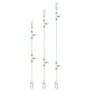 360 Degree Luminous Fishing Swivels Line Fishing Rolling Connector (70cm)