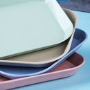 Small plate Fruit tray Spit bone dish Wheat straw Tableware Square plate