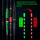 Electronic LED Light Fishing Float Bite Alarm Luminous Fish Tackle (Red) Newly