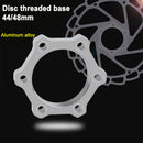 Aluminum Alloy MTB Bicycle Threaded Freewheel Hub Brake Adapter for 6 Bolt