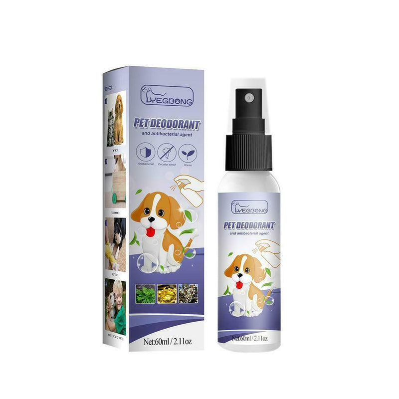 Pet Deodorant Spray Deodorant Cat Dog Hamster Perfume 60ml Removings M1C3