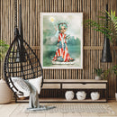 5D DIY Diamond Painting Kits Cartoon Girl Full Round Drill Mosaic Wall Art Craft