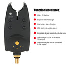 Fishing Rod Tip Alert LED Fish Bite Alarm Sound Bell Carp Sea Fishing Tackle
