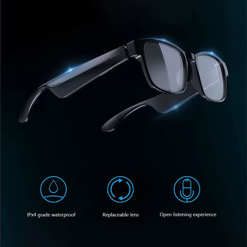 Smart Music Glasses Bluetooth-compatible Stereo Driving Calling Eyeglasses