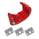 0-50mm Adjust Portable Mini Pipe Cutter Hose Tubing Cutter Plastic Fr Red, E2F4