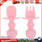 Baby Silicone Training Feeding Spoon Toddlers BPA-free Tableware (Pink) Newly