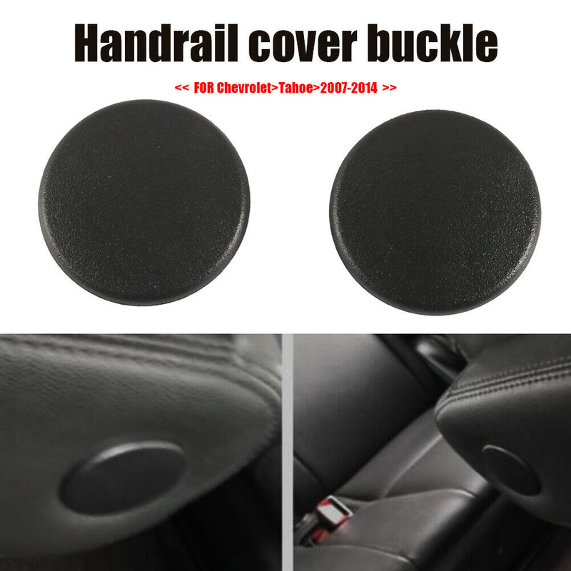 2pcs Car Rear Armrest Cover Cap Seat Handle Trim Bolt for GMC Yukon XL 1500 2500