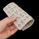 Bake Mold Fondant Cake Decorating Tools Letter Mold Silicone Baking Accessories