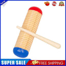 Children Educational Toys Hand Drum Barrel with Mallet Learning Wooden Gift Toys