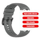 Silicone Replacement Smart Watch Band Solid Color Wrist Strap for Honor GS Pr