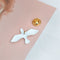 Enamel Symbolises Peace Metal Lapel Pin Dove Pins Badge White Dove Brooch